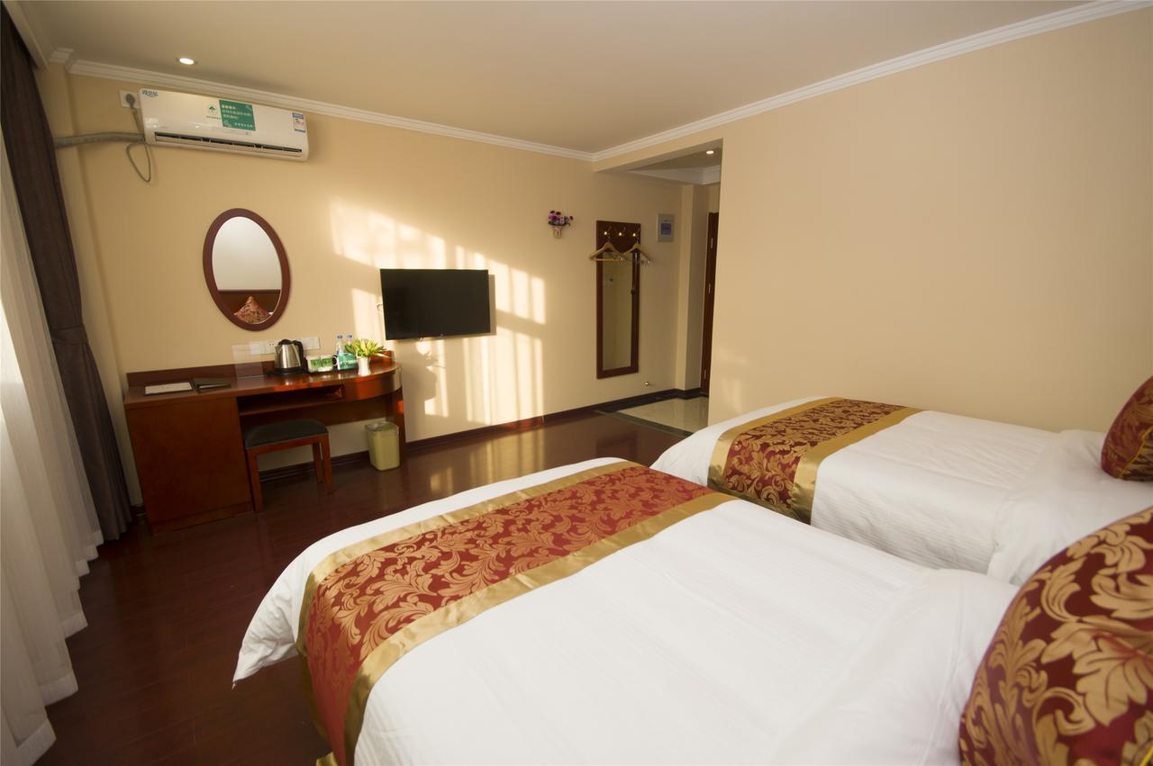 Greentree Inn Anhui Chizhou Jiuhua Mountain Scenic Spot Business Hotel Wuxiqiao エクステリア 写真